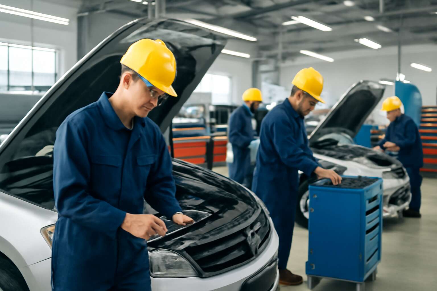 Accelerate Your Career at an auto mechanic school with hands-on training and expert mentors